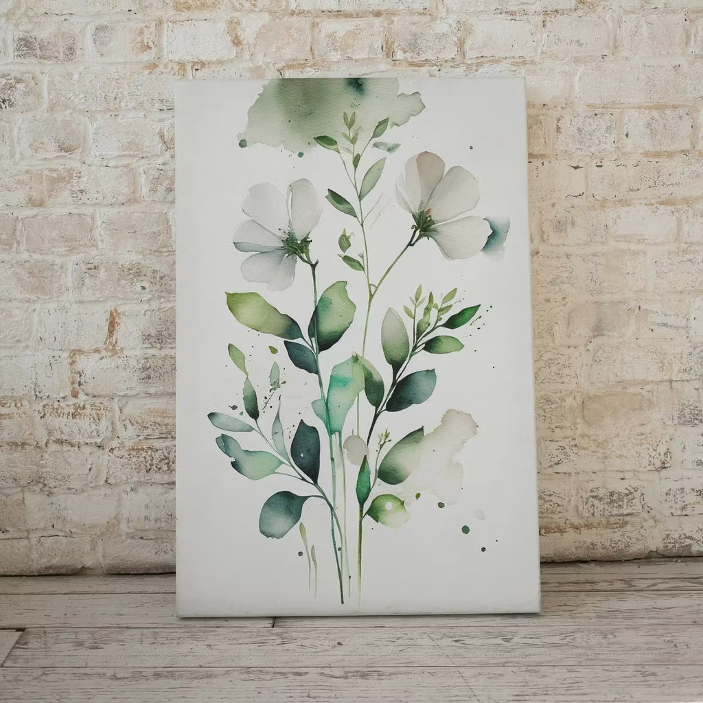 Floral Printable Wall Art. Boho Floral Art. Watercolor Botanical Print. Printable Flower Watercolor. Wild Flowers Art. Floral Minimalist Art – Printable Wall Art