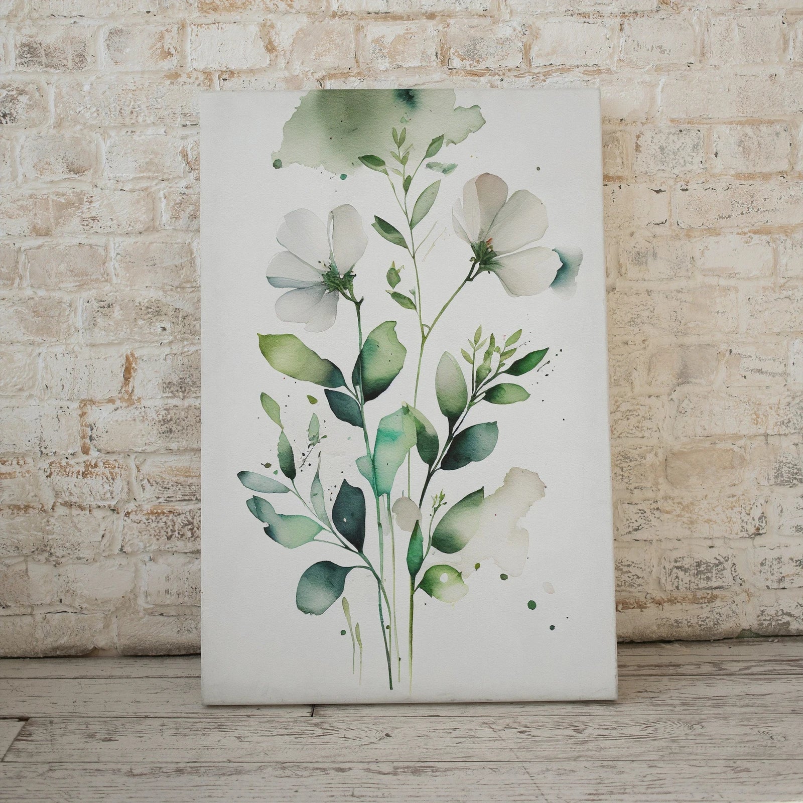 Floral Printable Wall Art. Boho Floral Art. Watercolor Botanical Print. Printable Flower Watercolor. Wild Flowers Art. Floral Minimalist Art – Printable Wall Art Digital Download – Digital Download