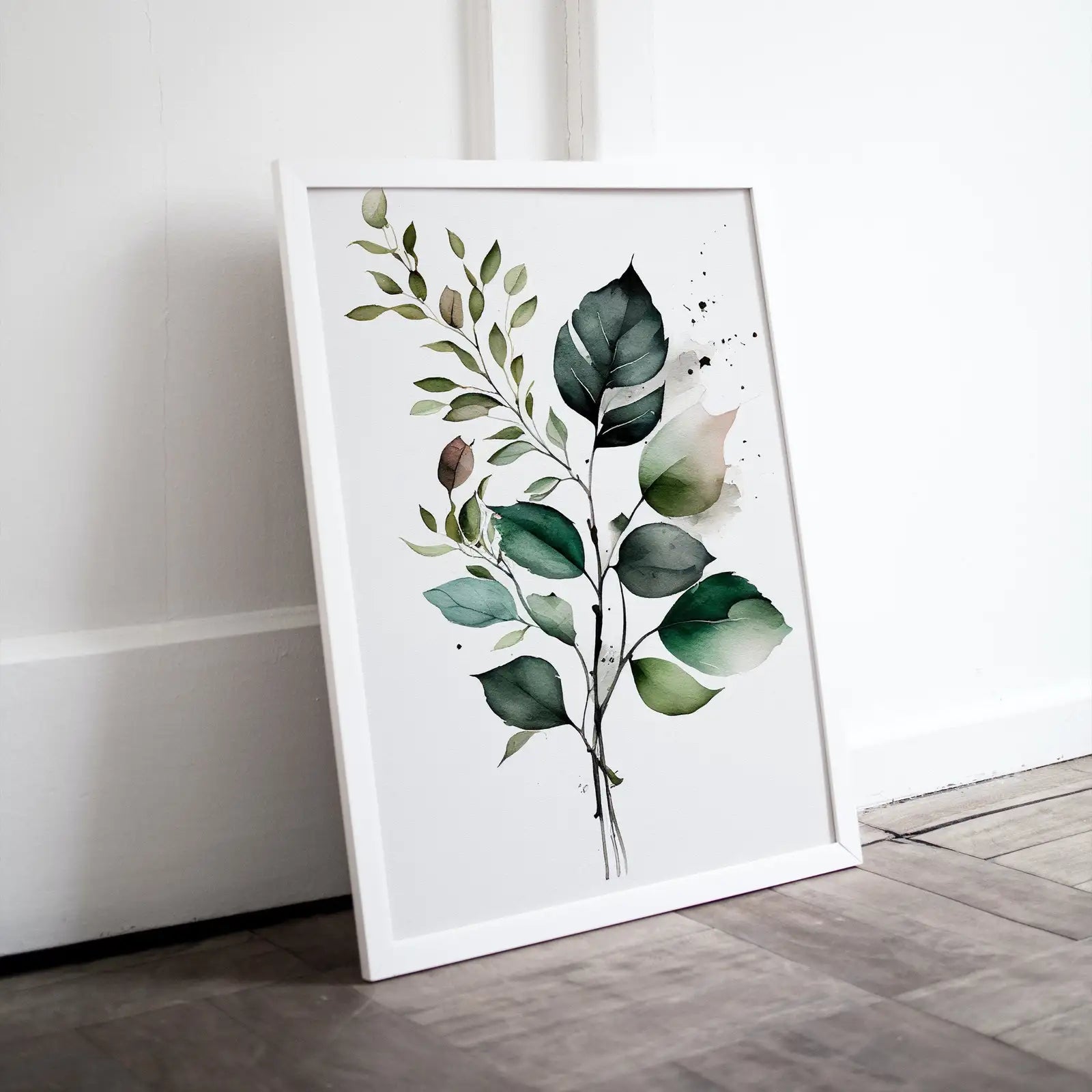 Included artwork preview showing first selection of artworks from Floral Printable Wall Art. Floral Minimalist Art. Boho Floral Art. Watercolor Botanical Print. Wild Flowers Art. Printable Flower Watercolor.