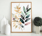 Floral Printable Wall Art. Floral Minimalist Art. Printable Flower Watercolor. Boho Floral Art. Watercolor Botanical Print. Wild Flowers Art – Printable Wall Art
