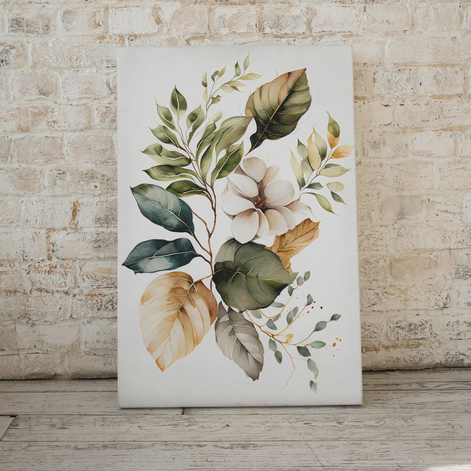 Second included artwork preview from Floral Printable Wall Art. Floral Minimalist Art. Printable Flower Watercolor. Boho Floral Art. Watercolor Botanical Print. Wild Flowers Art featuring various scenes. (variation 2)