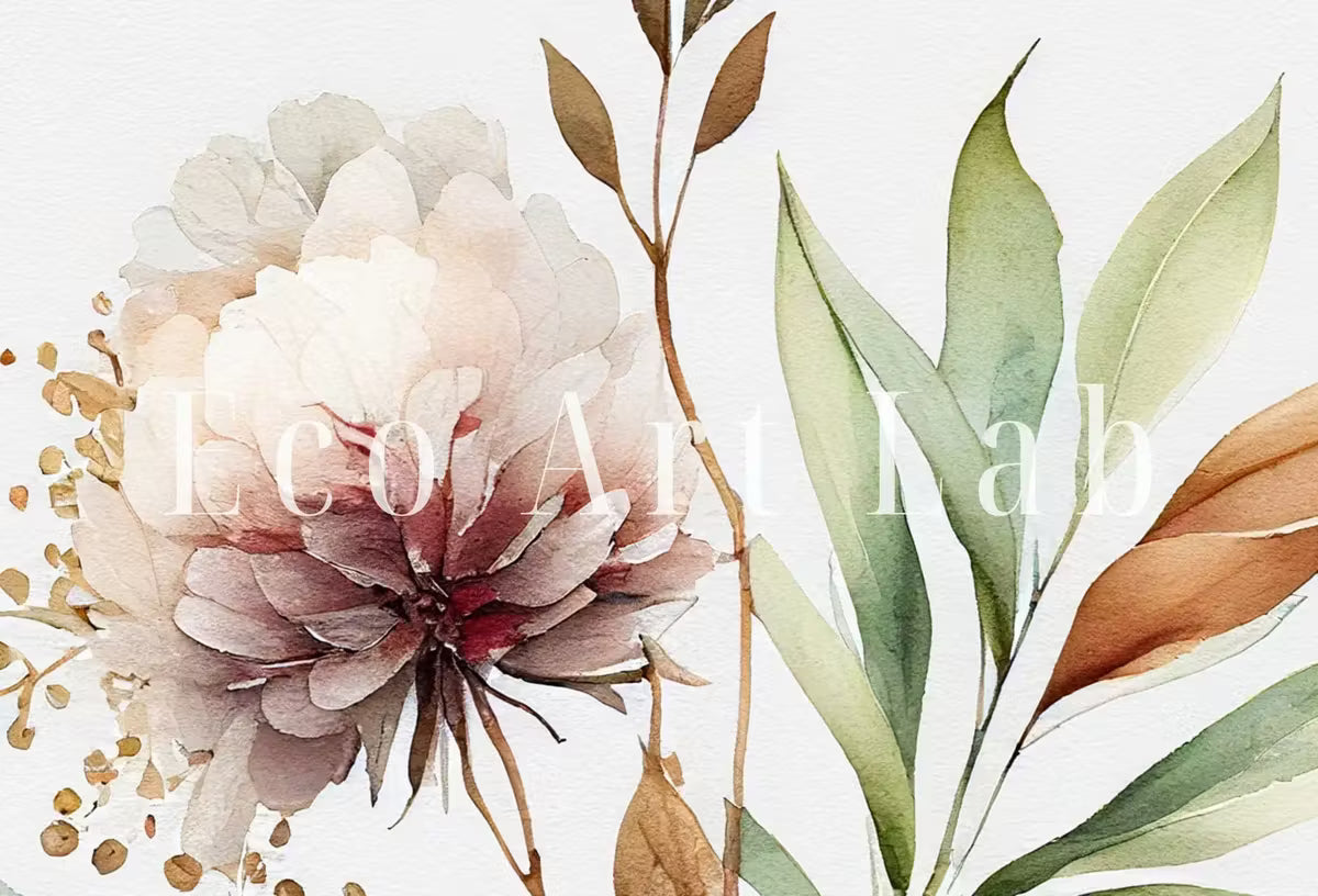 Floral Printable Wall Art. Watercolor Botanical Print. Printable Flower Watercolor. Boho Floral Art. Wild Flowers Art. Floral Minimalist Art – Printable Wall Art