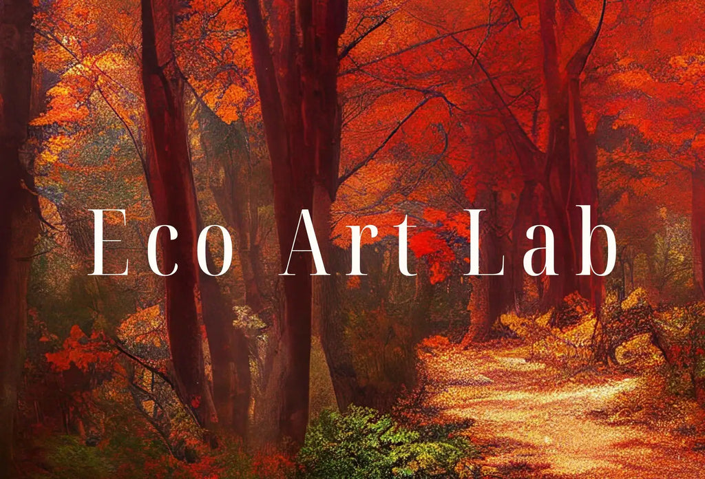 Second included artwork preview from Forest Trail in the Fall Landscape Painting Printable Wall Art. Home or Office Decor. Fall Nature Print Digital Autumn Art. Instant Download featuring various scenes.