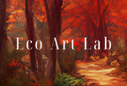 Second included artwork preview from Forest Trail in the Fall Landscape Painting Printable Wall Art. Home or Office Decor. Fall Nature Print Digital Autumn Art. Instant Download featuring various scenes.