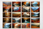 Frame TV Art Fall | 40 Autumn Decor Instant Download | Fall Wall Art | Samsung Frame TV Seasonal Decor. Set 2/3 – Frame TV Art Set (Digital Download)