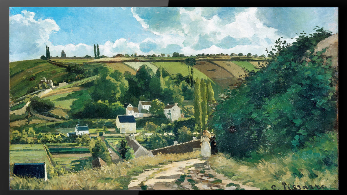Camille Pissarro - Frame TV Landscape - Jalais hills Pontoise