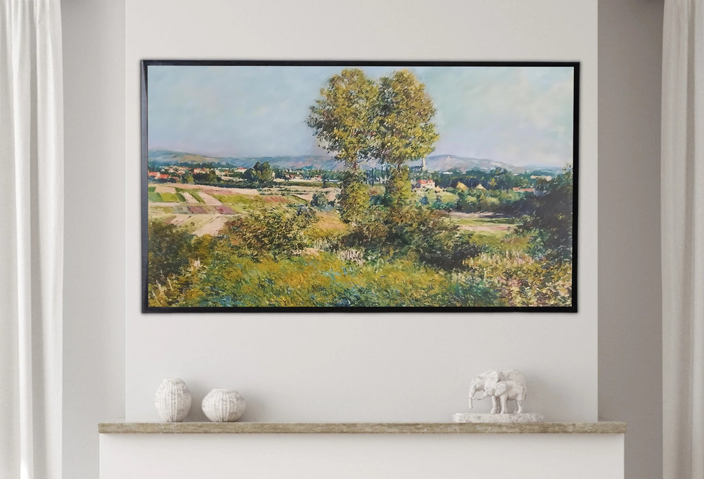 Gustave Caillebotte - Frame TV Artwork - Landscape at Argenteuil