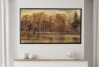 Samsung Frame TV Art 4K - Golden Autumn - Famous Ivan Shishkin