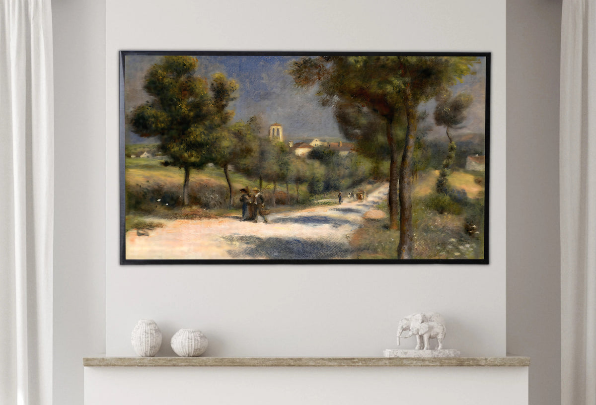 Samsung Frame TV Art 4K - Landscape - Famous Pierre-Auguste Renoir