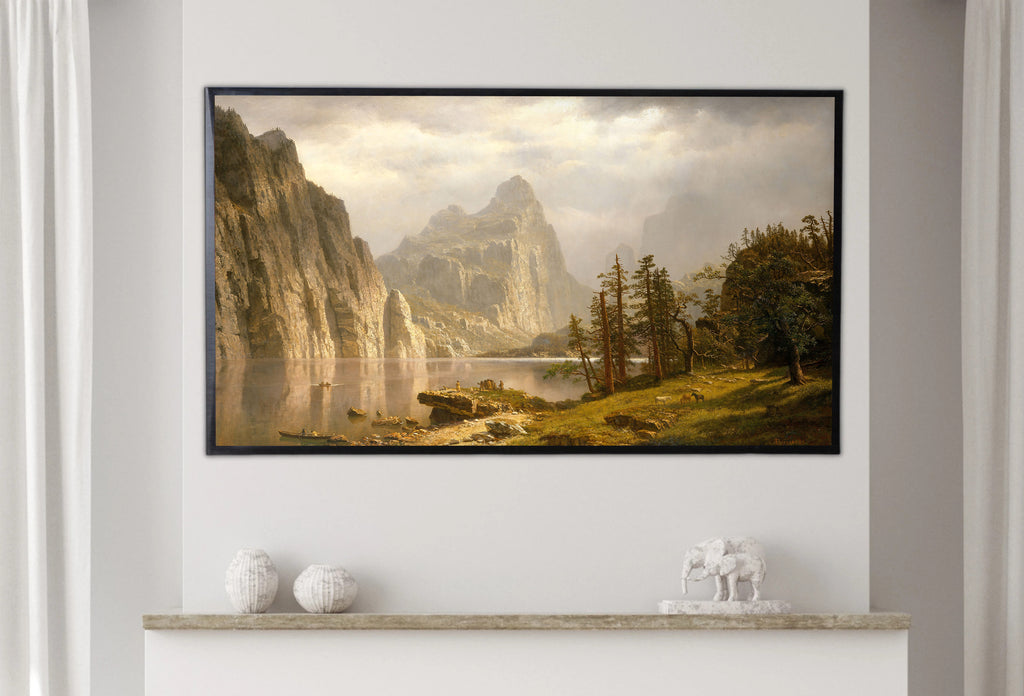 Samsung Frame TV Art 4K - Featured - Famous Albert Bierstadt