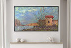 Samsung Frame TV Art 4K - The Loing at Moret - Famous Alfred Sisley