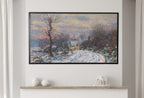 Samsung Frame TV Art 4K - The Entrance of Giverny - Famous Claude Monet