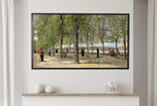 Vincent Van Gogh - Frame TV Floral - Terrace in Luxembourg Gardens