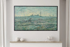 Samsung Frame TV Art 4K - Snow Covered Field with a Harrow (after Millet) - Famous Vincent van Gogh