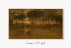 Samsung Frame TV Art 4K - The Home of the Heron - Famous George Inness