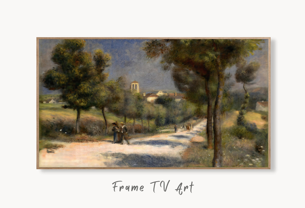 Samsung Frame TV Art 4K - Landscape - Famous Pierre-Auguste Renoir