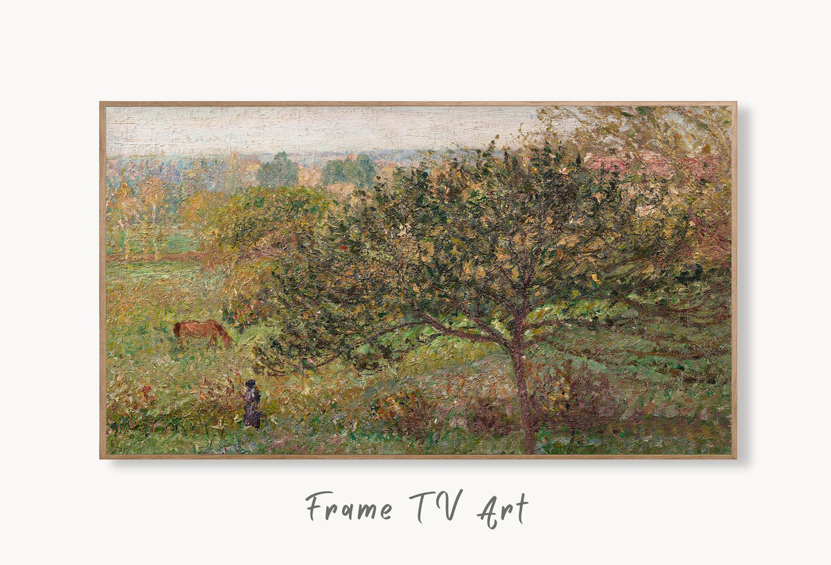 Samsung Frame TV Art 4K - Impressionist - Famous Autumn Morning in Éragny