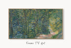 Samsung Frame TV Art 4K - Path in the Woods - Famous Vincent van Gogh