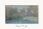 Samsung Frame TV Art 4K - Frost - Famous Claude Monet