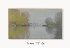 Claude Monet - Frame TV Art - Autumn on the Seine Argenteuil