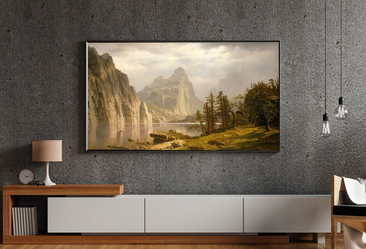 Samsung Frame TV Art 4K - Featured - Famous Albert Bierstadt