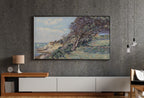 Samsung Frame TV Art 4K - The Customs Point Saint Palais - Famous Armand Guillaumin