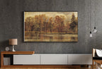 Samsung Frame TV Art 4K - Golden Autumn - Famous Ivan Shishkin