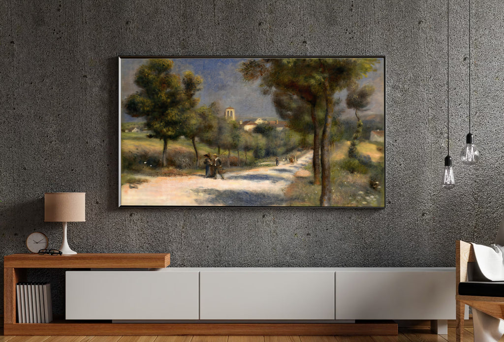 Samsung Frame TV Art 4K - Landscape - Famous Pierre-Auguste Renoir