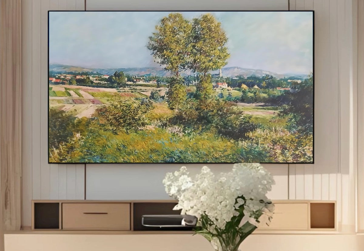 Gustave Caillebotte - Frame TV Artwork - Landscape at Argenteuil