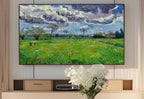 Samsung Frame TV Art 4K - Landscape Under a Stormy Sky - Famous Vincent van Gogh