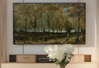 Samsung Frame TV Art 4K - Poplars near Nuenen - Famous Vincent van Gogh