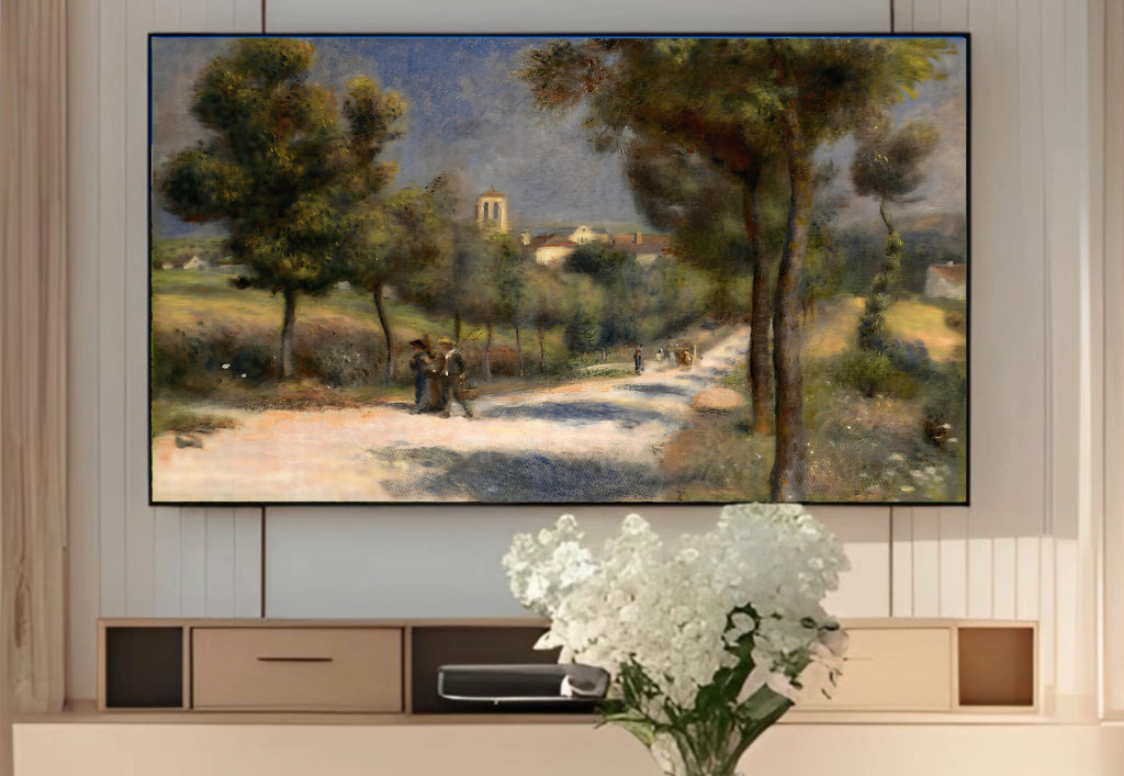 Samsung Frame TV Art 4K - Landscape - Famous Pierre-Auguste Renoir