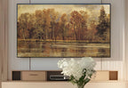 Samsung Frame TV Art 4K - Golden Autumn - Famous Ivan Shishkin