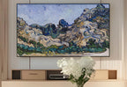 Samsung Frame TV Art 4K - Mountains at Saint Rémy - Famous Vincent van Gogh