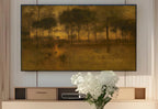 Samsung Frame TV Art 4K - The Home of the Heron - Famous George Inness