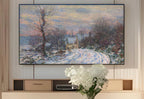 Samsung Frame TV Art 4K - The Entrance of Giverny - Famous Claude Monet