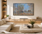 Samsung Frame TV Art 4K - A Corner of the Woods at Sablons - Famous Alfre Sisley