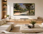 Samsung Frame TV Art 4K - Landscape - Famous Pierre-Auguste Renoir