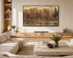 Samsung Frame TV Art 4K - Golden Autumn - Famous Ivan Shishkin
