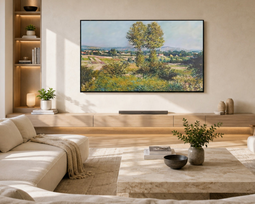 Gustave Caillebotte - Frame TV Landscape - Caillebotte-Landscape at Argenteuil
