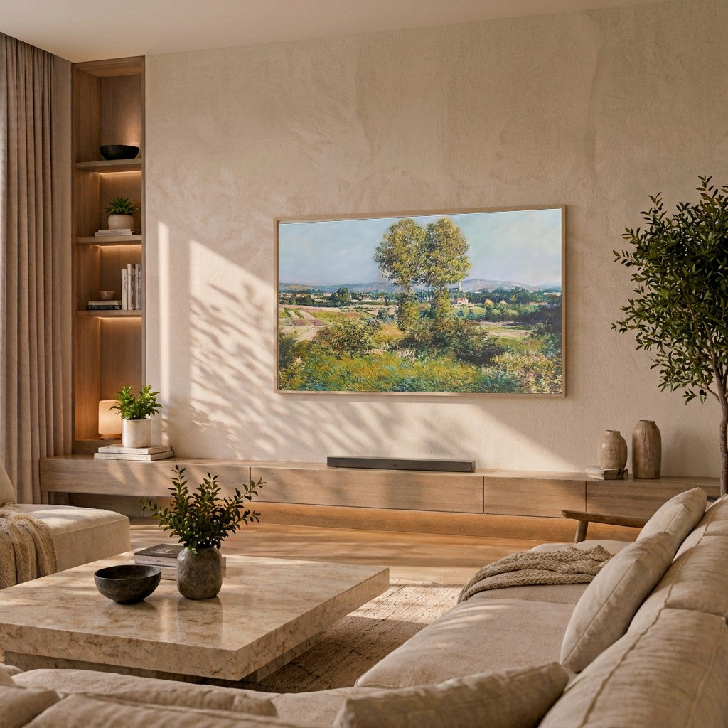 Gustave Caillebotte - Frame TV Artwork - Landscape at Argenteuil
