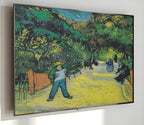 Samsung Frame TV Art 4K - Entrance to the Public Gardens in Arles - Famous Vincent van Gogh