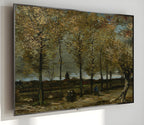 Samsung Frame TV Art 4K - Poplars near Nuenen - Famous Vincent van Gogh