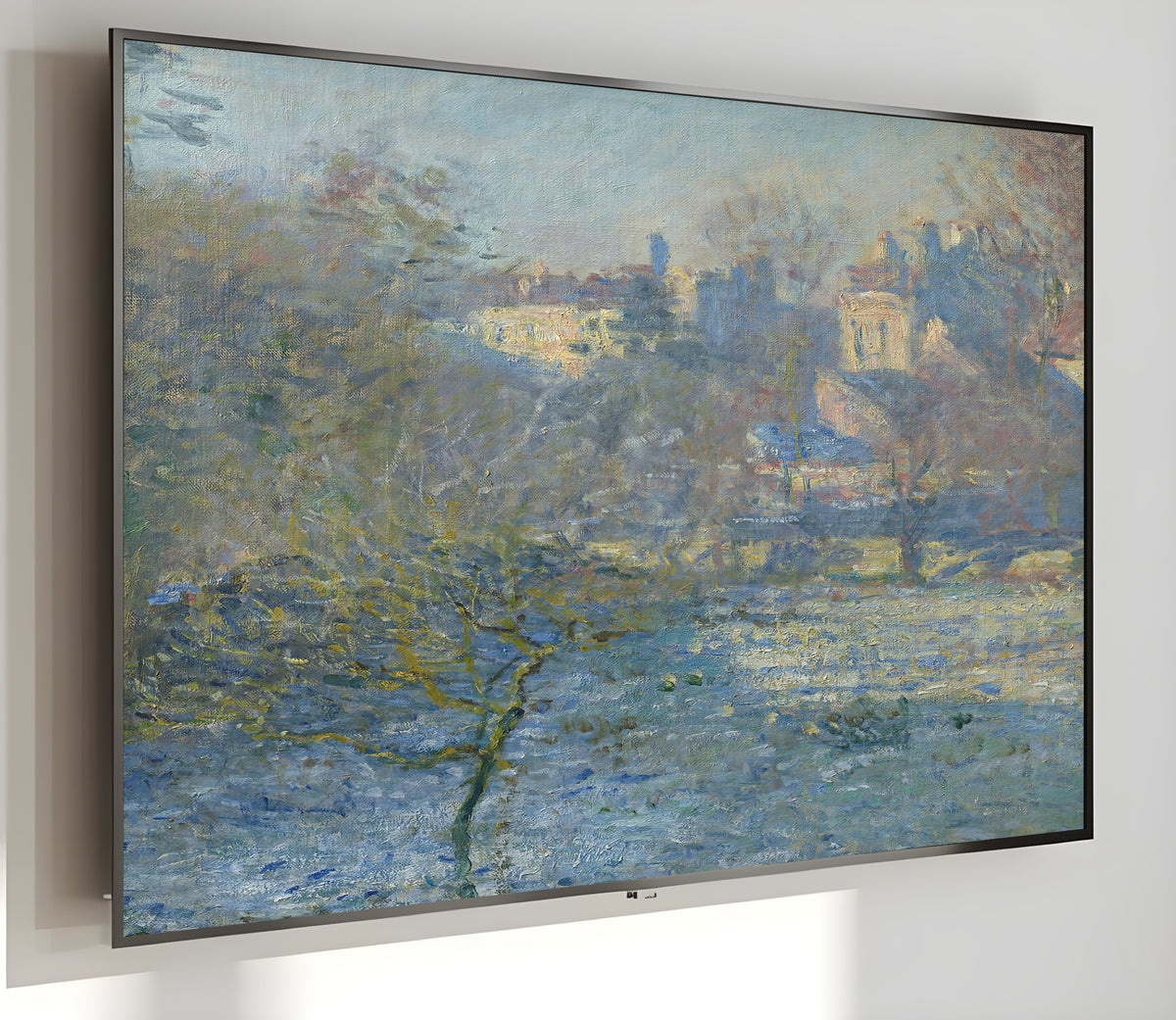 Samsung Frame TV Art 4K - Frost - Famous Claude Monet