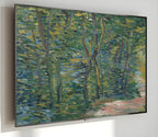 Samsung Frame TV Art 4K - Path in the Woods - Famous Vincent van Gogh
