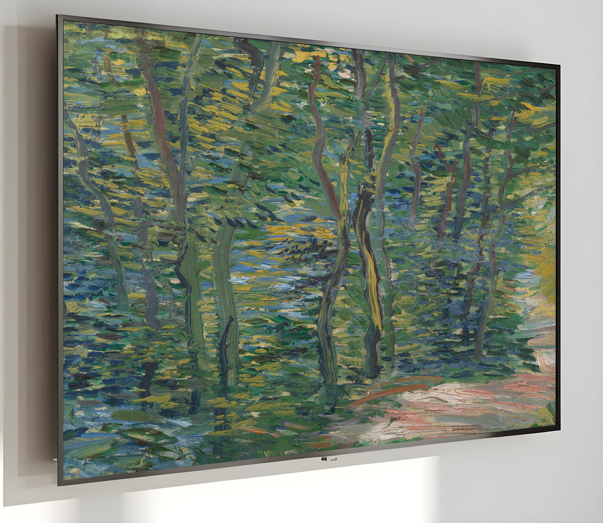 Samsung Frame TV Art 4K - Path in the Woods - Famous Vincent van Gogh
