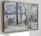 Samsung Frame TV Art 4K - Garden under Snow - Famous Paul Gauguin