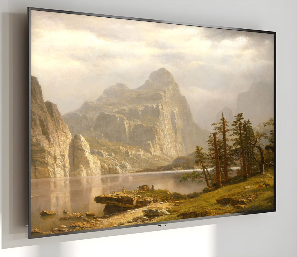 Samsung Frame TV Art 4K - Featured - Famous Albert Bierstadt