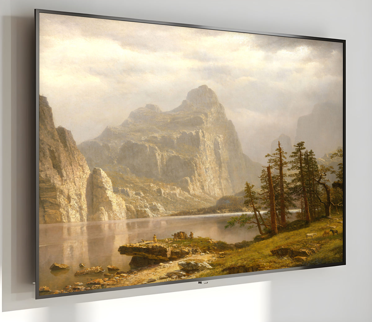 Samsung Frame TV Art 4K - Featured - Famous Albert Bierstadt