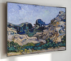 Samsung Frame TV Art 4K - Mountains at Saint Rémy - Famous Vincent van Gogh